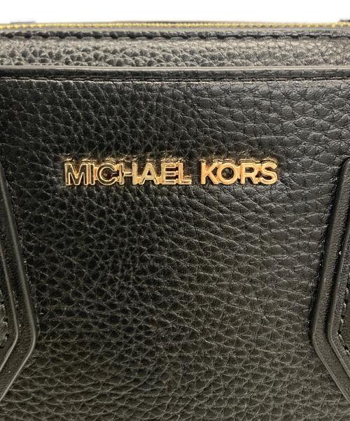 MICHAEL KORS（マイケルコース）MICHAEL KORS (マイケルコース) ハンドバッグ ブラックの古着・服飾アイテム