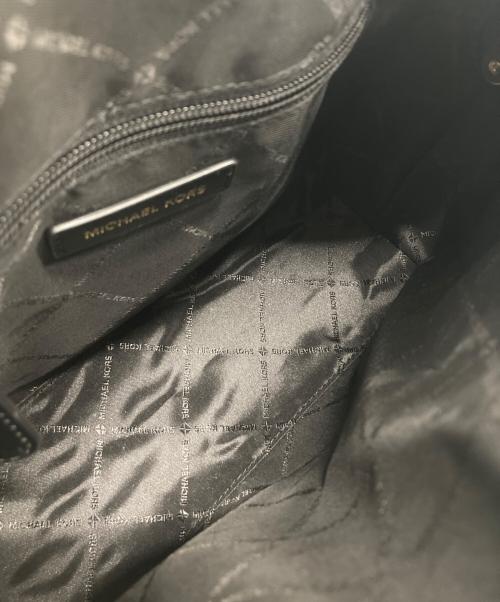 MICHAEL KORS（マイケルコース）MICHAEL KORS (マイケルコース) ハンドバッグ ブラックの古着・服飾アイテム