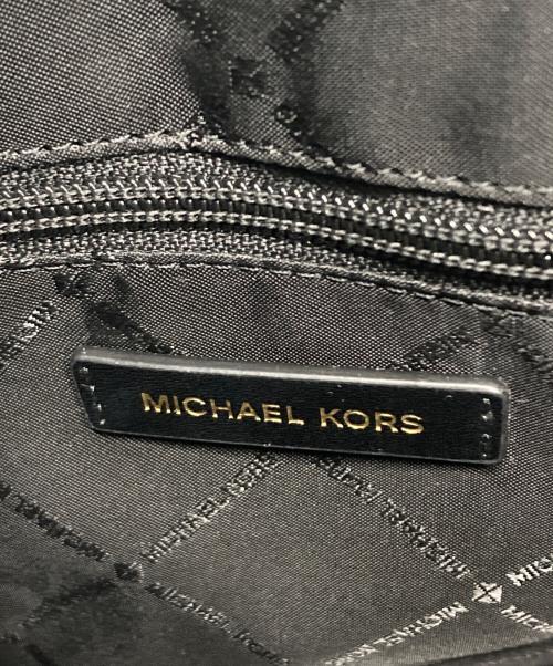 MICHAEL KORS（マイケルコース）MICHAEL KORS (マイケルコース) ハンドバッグ ブラックの古着・服飾アイテム