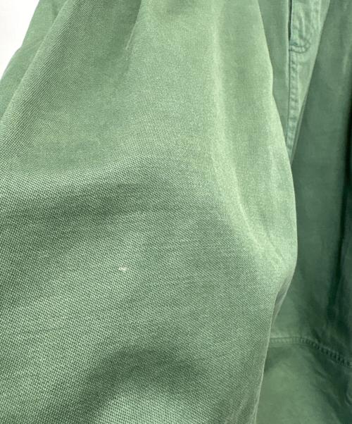 DRAWER（ドゥロワー）Drawer (ドゥロワー) コットンバイオウォッシュタックスカート グリーン サイズ:SIZE 36　の古着・服飾アイテム