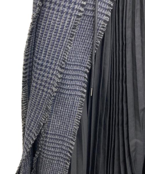 sacai（サカイ）sacai (サカイ) ラップスカート ブラック サイズ:SIZE 1の古着・服飾アイテム