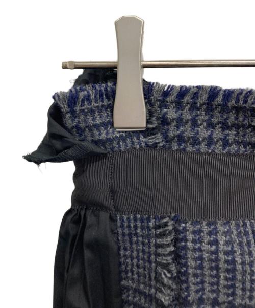 sacai（サカイ）sacai (サカイ) ラップスカート ブラック サイズ:SIZE 1の古着・服飾アイテム