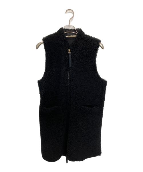 MARNI（マルニ）MARNI (マルニ) ボアコート ブラック サイズ:	SIZE 40の古着・服飾アイテム
