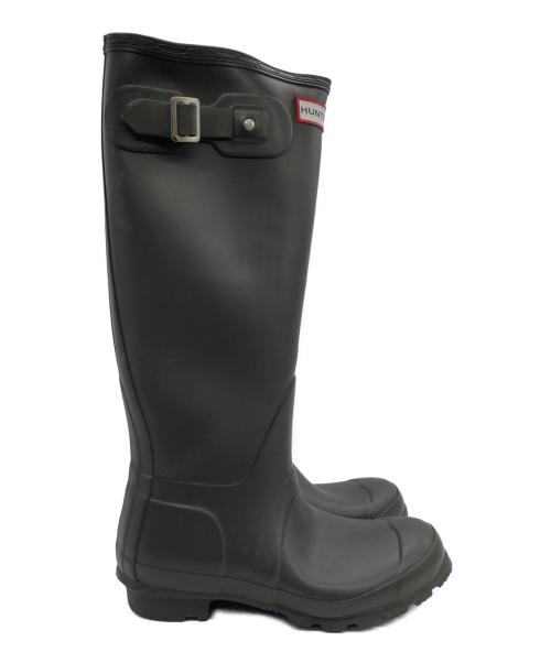 HUNTER（ハンター）HUNTER (ハンター) ブーツ ブラック サイズ:SIZE 23.5cmの古着・服飾アイテム
