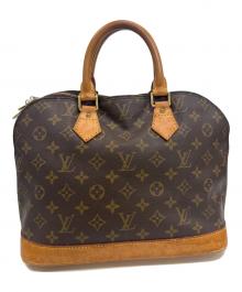LOUIS VUITTON（ルイ ヴィトン）の古着「ハンドバッグ」｜ブラウン×ベージュ