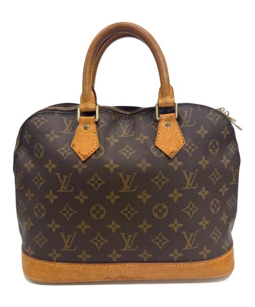 LOUIS VUITTON（ルイ ヴィトン）LOUIS VUITTON (ルイ ヴィトン) ハンドバッグ ブラウン×ベージュの古着・服飾アイテム