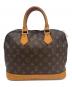 LOUIS VUITTON (ルイ ヴィトン) ハンドバッグ ブラウン×ベージュ：60000円