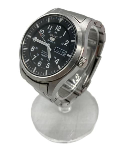 SEIKO（セイコー）SEIKO (セイコー) 腕時計 ブラックの古着・服飾アイテム