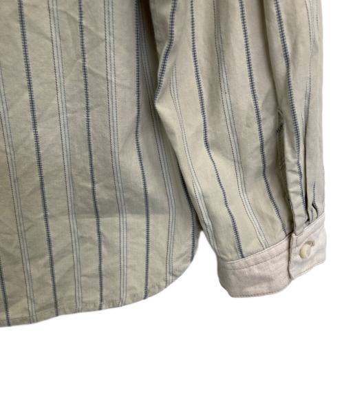 nest Robe（ネストローブ）nest Robe (ネストローブ) 長袖シャツ グリーン×アイボリー サイズ:表記無しの古着・服飾アイテム