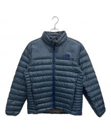 THE NORTH FACE（ザ ノース フェイス）の古着「ダウンジャケット」｜ブルー×カーキ