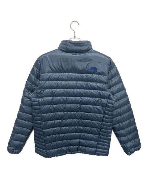 THE NORTH FACE（ザ ノース フェイス）THE NORTH FACE (ザ ノース フェイス) ダウンジャケット ブルー×カーキ サイズ:Ｍの古着・服飾アイテム