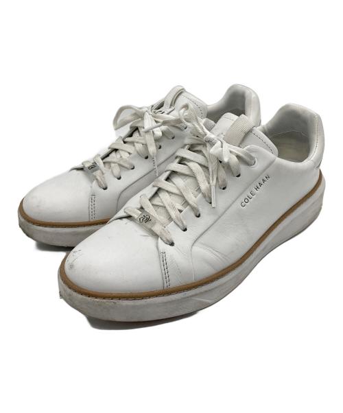 COLE HAAN（コールハーン）COLE HAAN (コールハーン) ゴルフシューズ ホワイト サイズ:8M(25.5)の古着・服飾アイテム