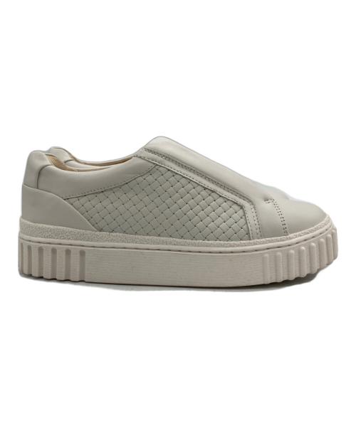 CLARKS（クラークス）CLARKS (クラークス) ローカットスニーカー ホワイト サイズ:SIZE 23.5cmの古着・服飾アイテム