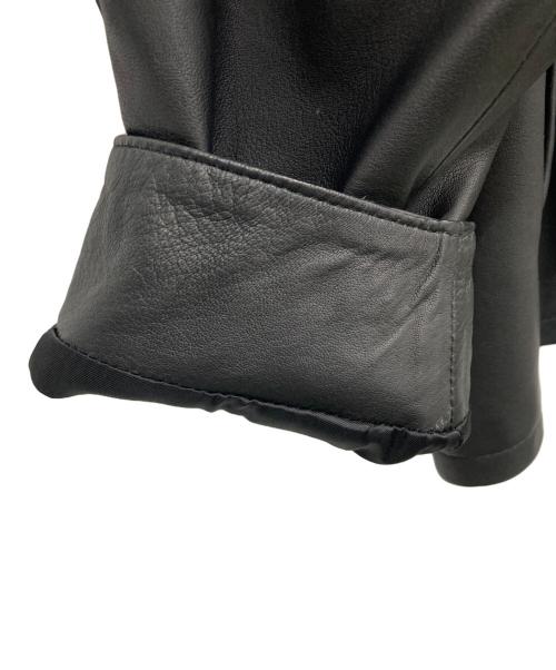 quattrocchi（クアトロッキ）quattrocchi (クアトロッキ) シープレザージャケット ブラック サイズ:SIZE 44の古着・服飾アイテム