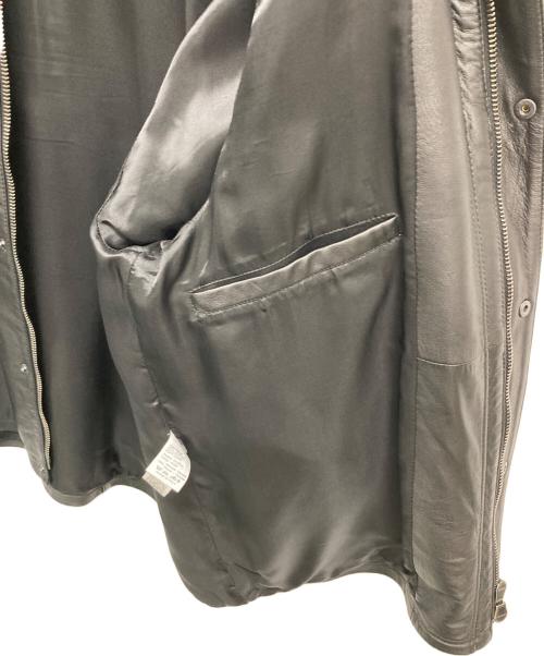 quattrocchi（クアトロッキ）quattrocchi (クアトロッキ) シープレザージャケット ブラック サイズ:SIZE 44の古着・服飾アイテム