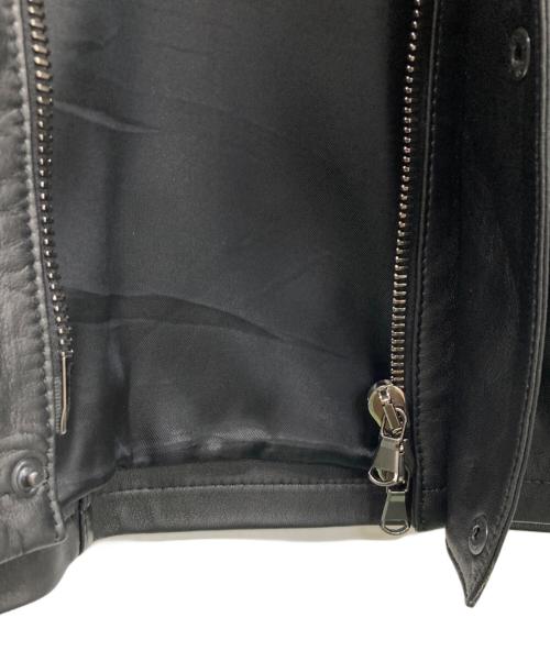 quattrocchi（クアトロッキ）quattrocchi (クアトロッキ) シープレザージャケット ブラック サイズ:SIZE 44の古着・服飾アイテム