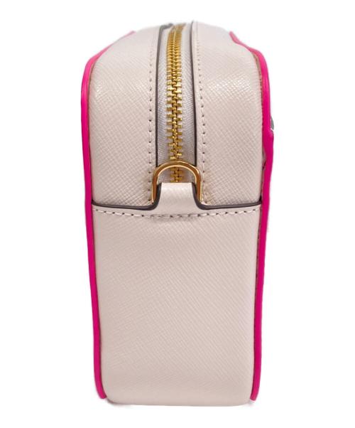 Kate Spade（ケイトスペード）Kate Spade (ケイトスペード) オースナップ カラーブロック ミニカメラバッグ ピンクの古着・服飾アイテム
