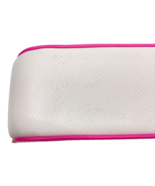 Kate Spade（ケイトスペード）Kate Spade (ケイトスペード) オースナップ カラーブロック ミニカメラバッグ ピンクの古着・服飾アイテム