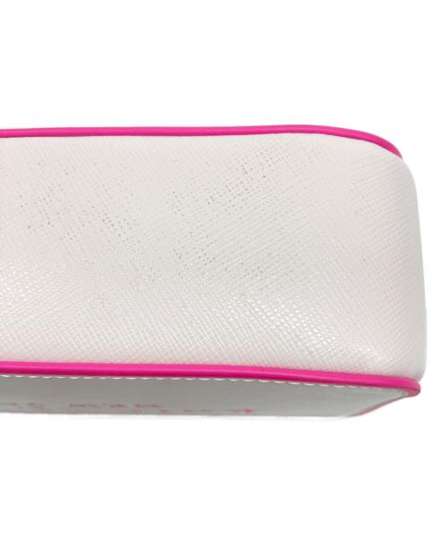 Kate Spade（ケイトスペード）Kate Spade (ケイトスペード) オースナップ カラーブロック ミニカメラバッグ ピンクの古着・服飾アイテム