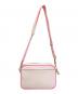 Kate Spade (ケイトスペード) オースナップ カラーブロック ミニカメラバッグ ピンク：11000円