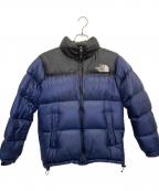 THE NORTH FACEザ ノース フェイス）の古着「Nuptse Light Jacket」｜ブラック×ネイビー