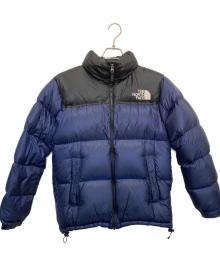 THE NORTH FACE（ザ ノース フェイス）の古着「Nuptse Light Jacket」｜ブラック×ネイビー
