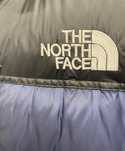 THE NORTH FACE（ザ ノース フェイス）THE NORTH FACE (ザ ノース フェイス) Nuptse Light Jacket ブラック×ネイビー サイズ:SIZE Lの古着・服飾アイテム