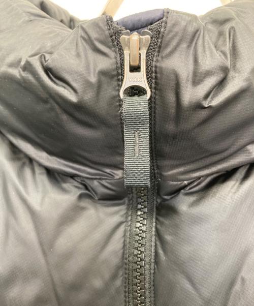 THE NORTH FACE（ザ ノース フェイス）THE NORTH FACE (ザ ノース フェイス) Nuptse Light Jacket ブラック×ネイビー サイズ:SIZE Lの古着・服飾アイテム