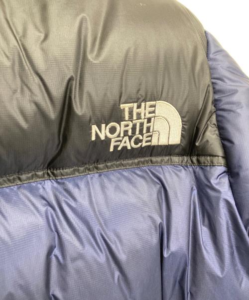 THE NORTH FACE（ザ ノース フェイス）THE NORTH FACE (ザ ノース フェイス) Nuptse Light Jacket ブラック×ネイビー サイズ:SIZE Lの古着・服飾アイテム