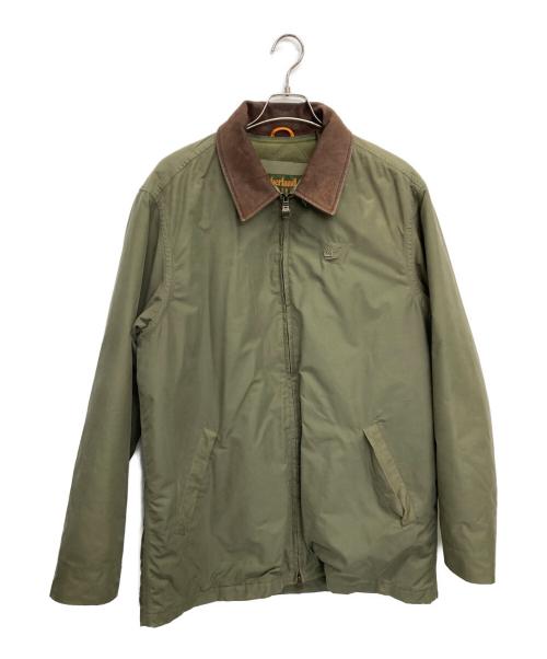 Timberland（ティンバーランド）Timberland (ティンバーランド) フィールドコート オリーブ×ブラウン サイズ:SIZE Lの古着・服飾アイテム