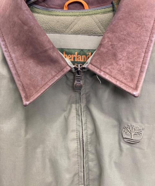 Timberland（ティンバーランド）Timberland (ティンバーランド) フィールドコート オリーブ×ブラウン サイズ:SIZE Lの古着・服飾アイテム