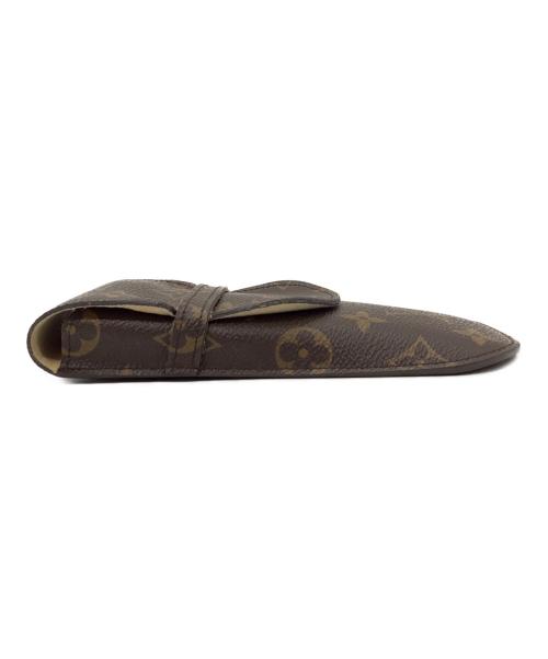 LOUIS VUITTON（ルイ ヴィトン）LOUIS VUITTON (ルイ ヴィトン) 眼鏡ケース ブラウンの古着・服飾アイテム