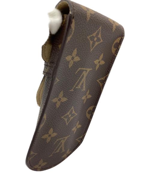 LOUIS VUITTON（ルイ ヴィトン）LOUIS VUITTON (ルイ ヴィトン) 眼鏡ケース ブラウンの古着・服飾アイテム