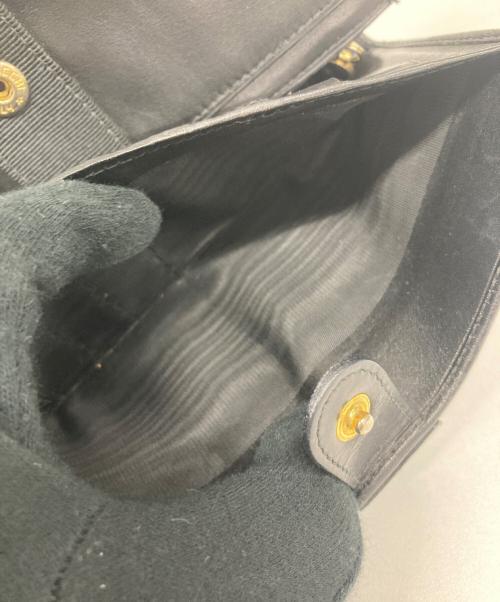 Salvatore Ferragamo（サルヴァトーレ フェラガモ）Salvatore Ferragamo (サルヴァトーレ フェラガモ) 長財布 ブラックの古着・服飾アイテム