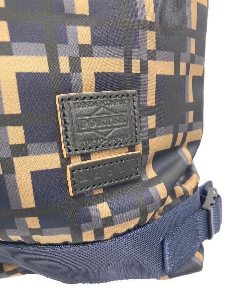 MARNI（マルニ）MARNI (マルニ) PORTER (ポーター) 2WAYトートバッグ ネイビーの古着・服飾アイテム