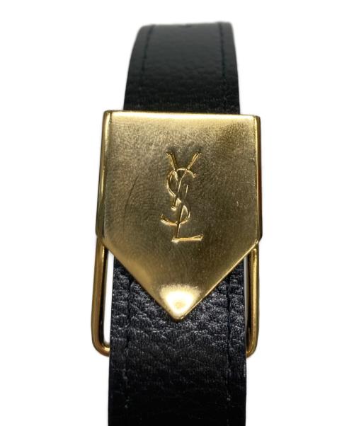 Yves Saint Laurent（イヴサンローラン）Yves Saint Laurent (イヴサンローラン) ショルダーバッグ ブラックの古着・服飾アイテム