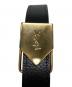 中古・古着 Yves Saint Laurent (イヴサンローラン) ショルダーバッグ ブラック：37000円