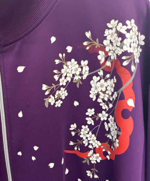 抜刀娘（バットウムスメ）抜刀娘 (バットウムスメ) ジップジャケット パープル サイズ:	SIZE 3Lの古着・服飾アイテム