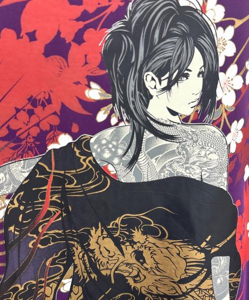 抜刀娘（バットウムスメ）抜刀娘 (バットウムスメ) ジップジャケット パープル サイズ:	SIZE 3Lの古着・服飾アイテム
