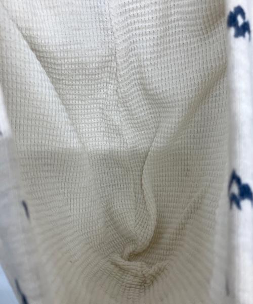 POLO RALPH LAUREN（ポロ・ラルフローレン）POLO RALPH LAUREN (ポロ・ラルフローレン) ジップパーカー アイボリー×ネイビー×レッド サイズ:SIZE Sの古着・服飾アイテム