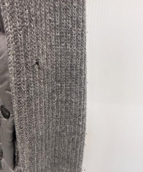 MONCLER（モンクレール）MONCLER (モンクレール) ダウンジャケット グレー サイズ:SIZE Mの古着・服飾アイテム