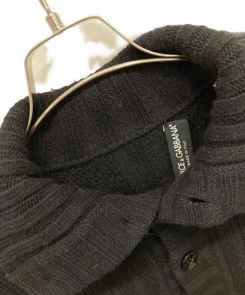 DOLCE & GABBANA（ドルチェ＆ガッバーナ）DOLCE & GABBANA (ドルチェ＆ガッバーナ) 厚手ニット ブラック サイズ:50cmの古着・服飾アイテム
