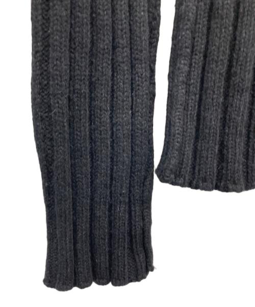 DOLCE & GABBANA（ドルチェ＆ガッバーナ）DOLCE & GABBANA (ドルチェ＆ガッバーナ) 厚手ニット ブラック サイズ:50cmの古着・服飾アイテム