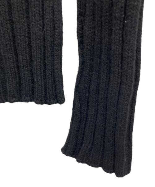 DOLCE & GABBANA（ドルチェ＆ガッバーナ）DOLCE & GABBANA (ドルチェ＆ガッバーナ) 厚手ニット ブラック サイズ:50cmの古着・服飾アイテム