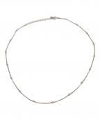 AURAオーラ）の古着「dot snake necklace」｜シルバー
