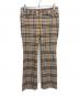 BURBERRY BLUE LABEL（バーバリー ブルー レーベル）の古着「ストレートパンツ」｜ベージュ