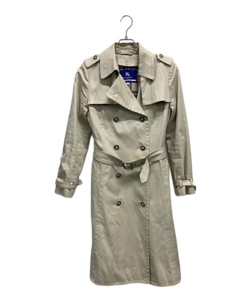 BURBERRY BLUE LABEL（バーバリー ブルー レーベル）BURBERRY BLUE LABEL (バーバリー ブルー レーベル) トレンチコート ベージュ サイズ:40の古着・服飾アイテム