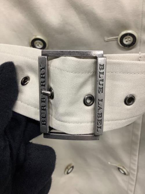 BURBERRY BLUE LABEL（バーバリー ブルー レーベル）BURBERRY BLUE LABEL (バーバリー ブルー レーベル) トレンチコート ベージュ サイズ:40の古着・服飾アイテム
