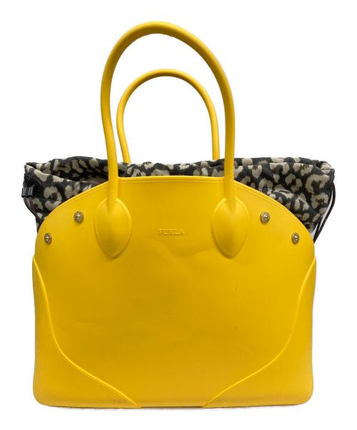 FURLA（フルラ）FURLA (フルラ) トートバッグ イエローの古着・服飾アイテム