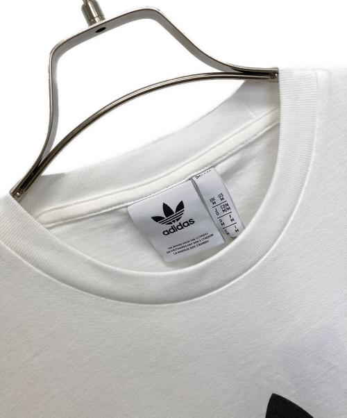 adidas Originals（アディダスオリジナル）adidas Originals (アディダスオリジナル) 半袖Tシャツ ホワイト×ブラック 未使用品の古着・服飾アイテム